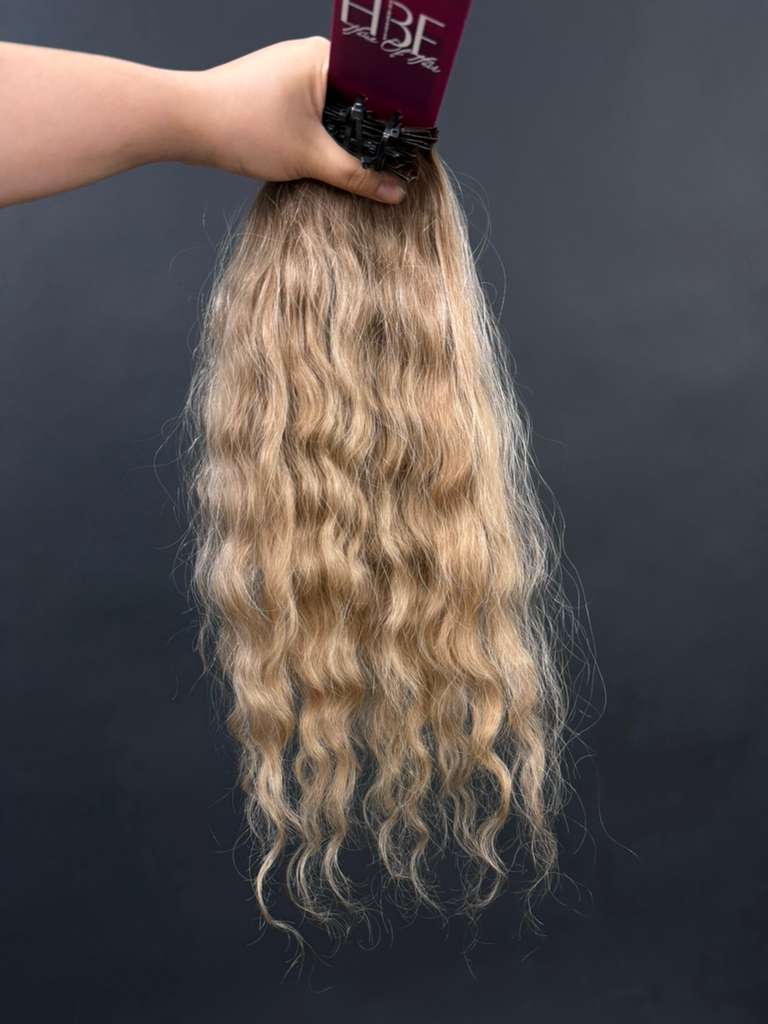 PRE-BONDED COLORED SLAVIC DEEP WAVE 42cm : 63g