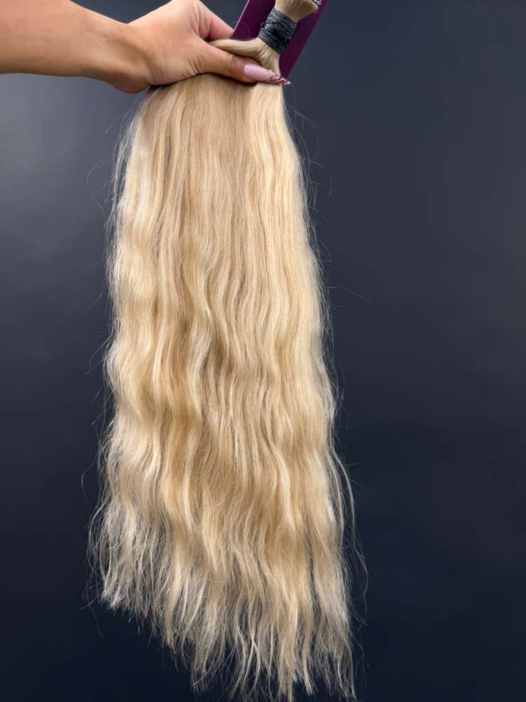 BULK COLORED SLAVIC SLIGHT WAVE 57cm : 147g