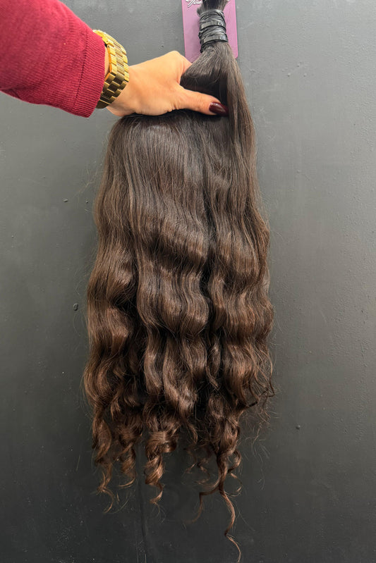 VIRGIN SLAVIC CURLY 54cm : 164g
