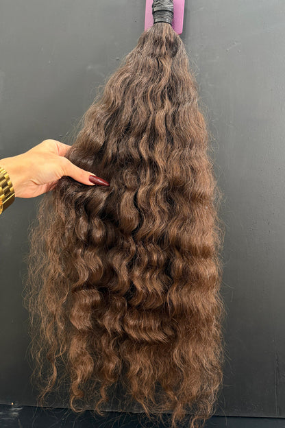 VIRGIN SLAVIC CURLY 66cm : 210g