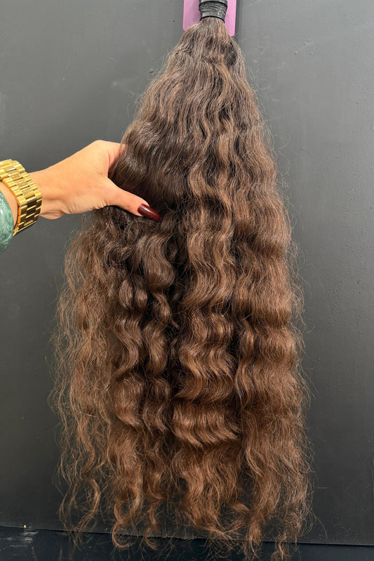 VIRGIN SLAVIC CURLY 66cm : 210g