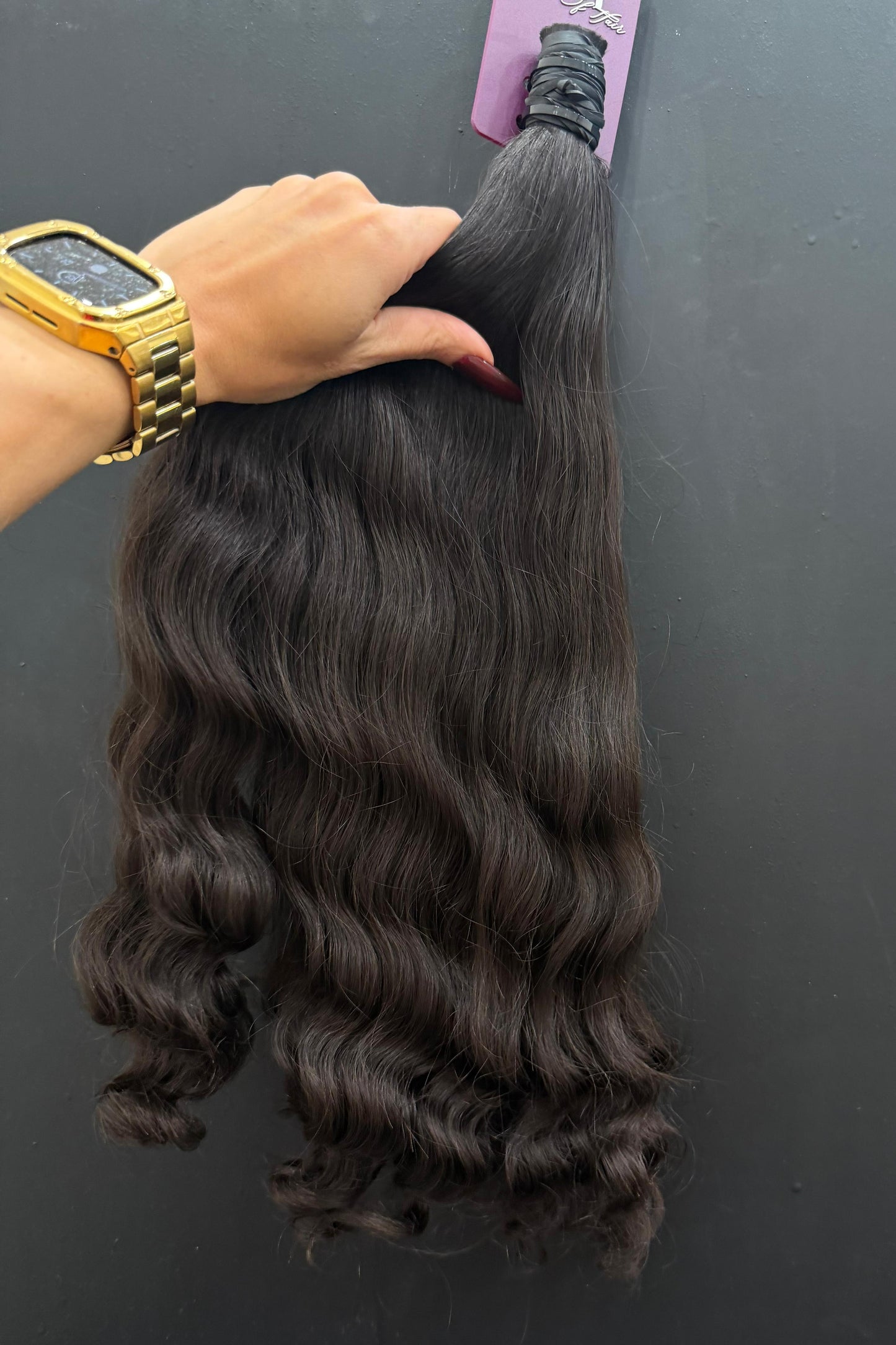 VIRGIN SLAVIC CURLY 48cm : 183g