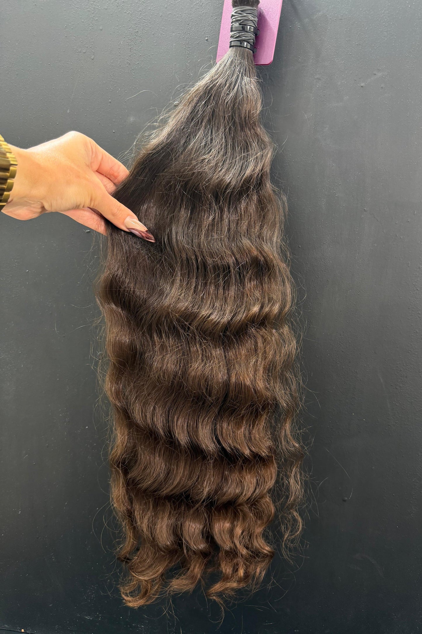VIRGIN SLAVIC CURLY 56cm : 100g