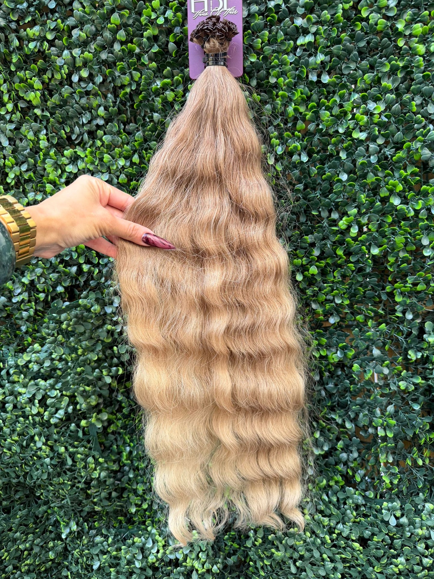 COLORED SLAVIC CURLY 60cm : 133g