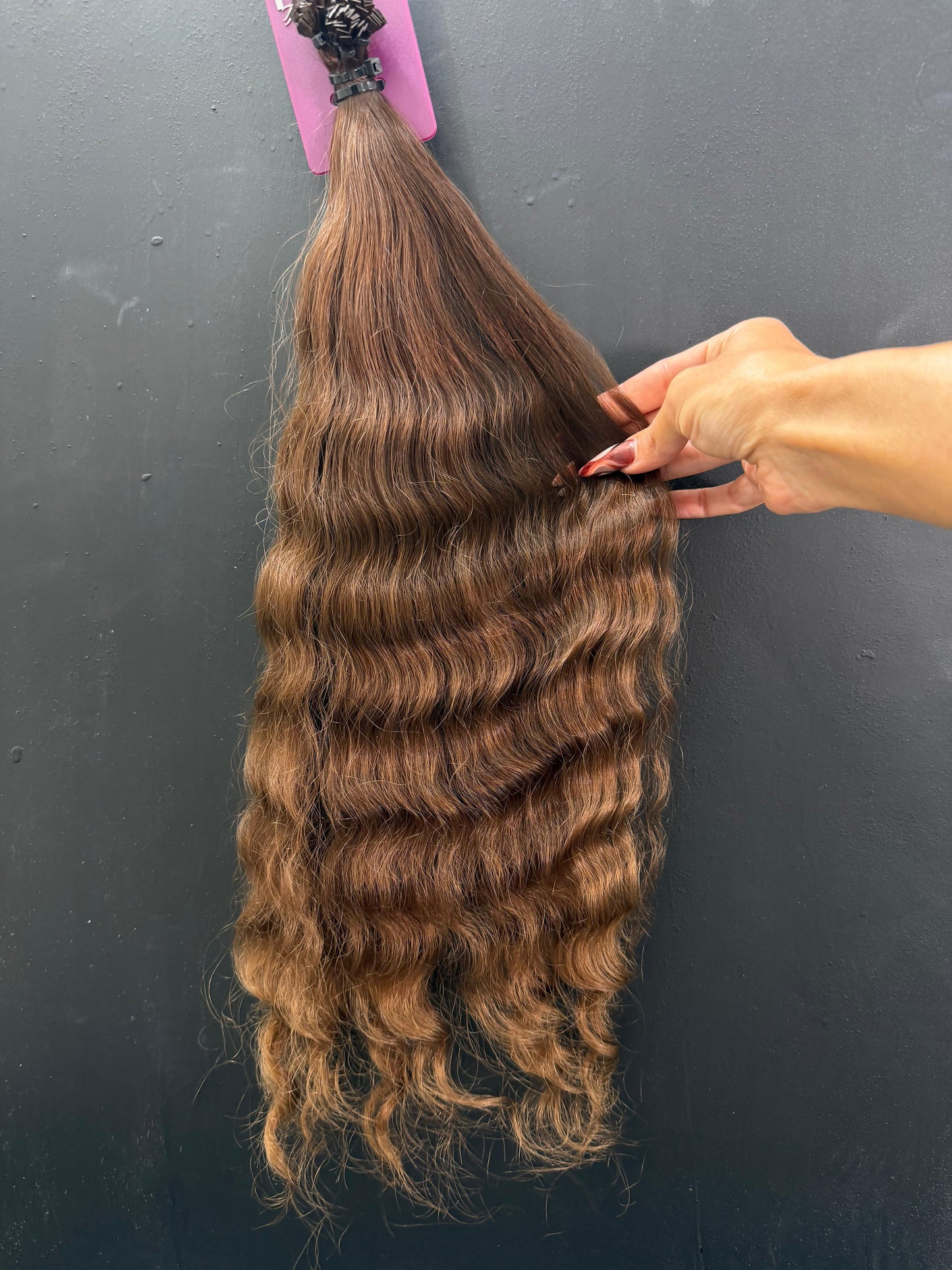 COLORED SLAVIC CURLY 52cm : 68g