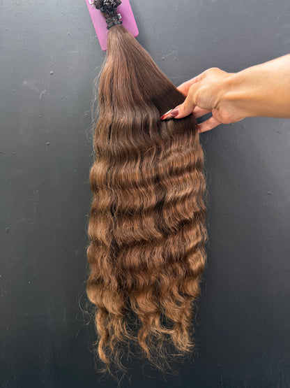 COLORED SLAVIC CURLY 52cm : 68g