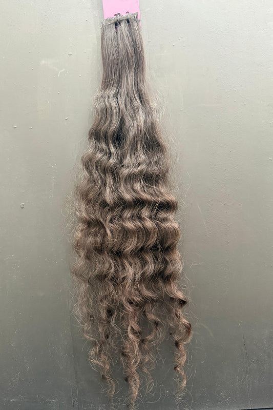 PRE-BONDED VIRGIN SLAVIC CURLY 58cm : 59g