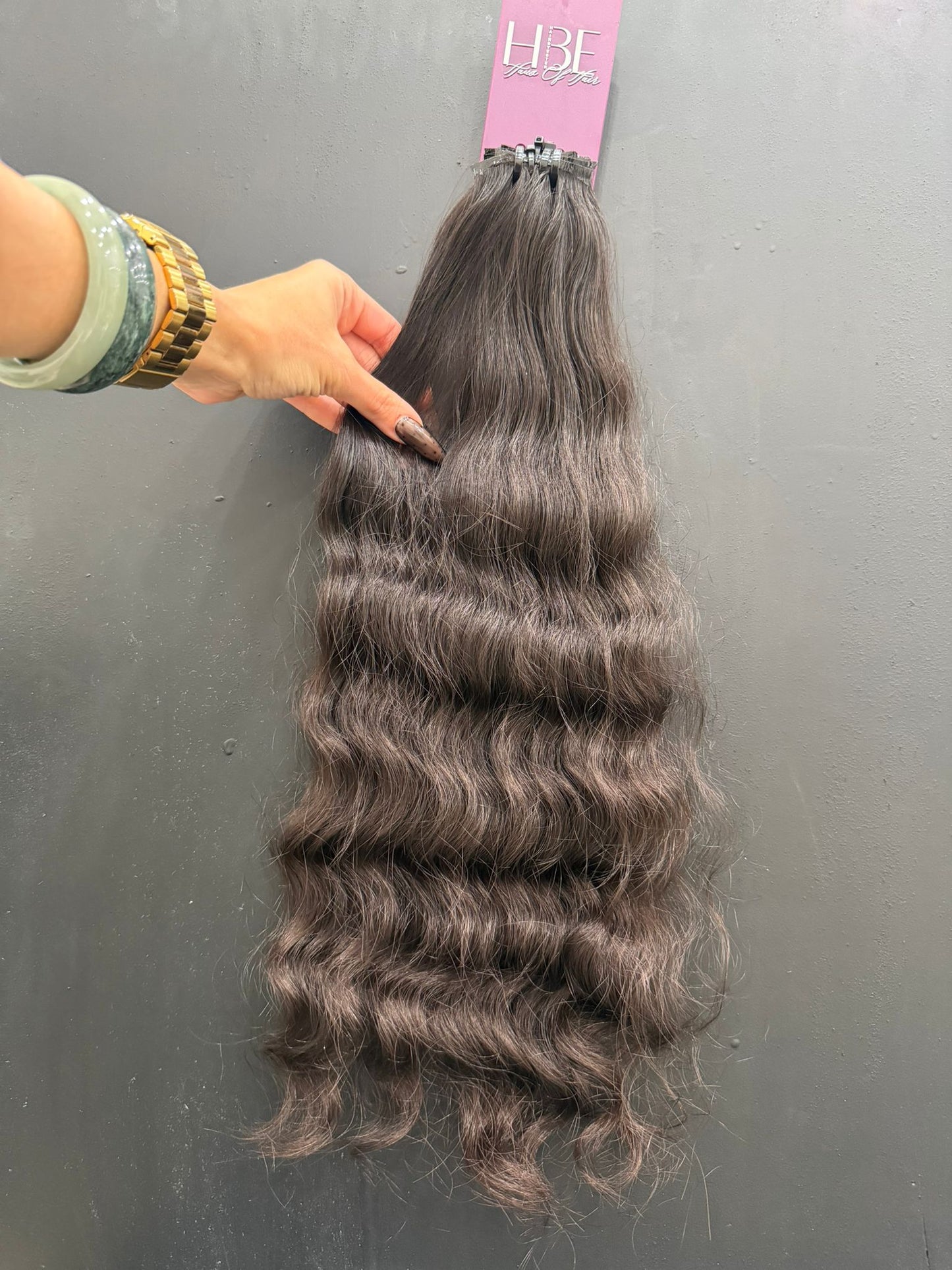 VIRGIN SLAVIC DEEP WAVE/CURLY 50cm : 77g