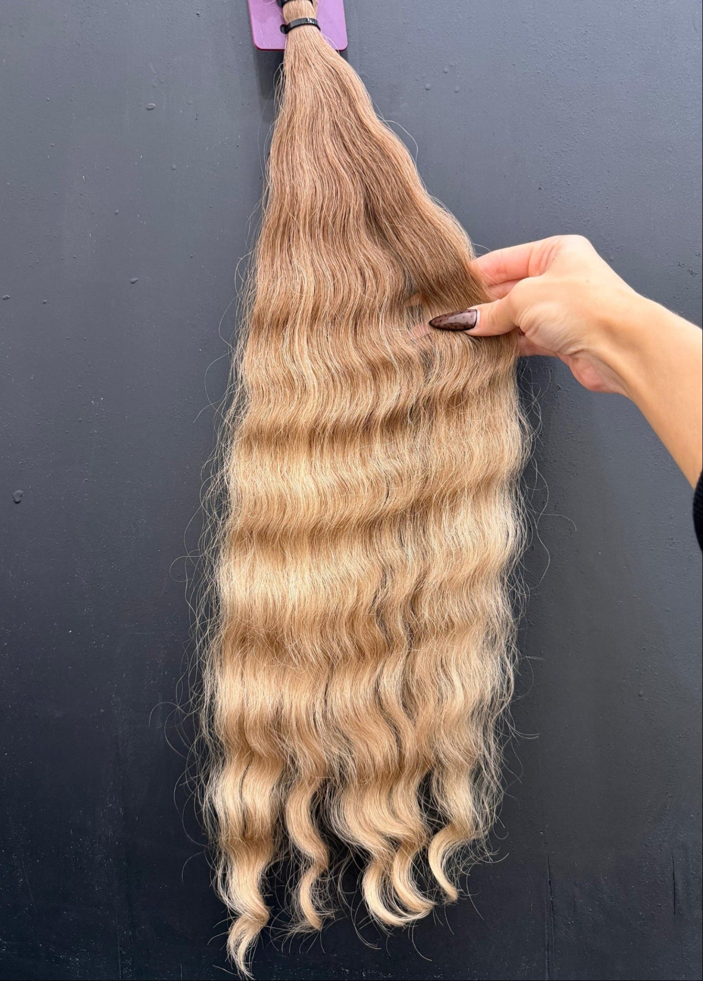 COLORED SLAVIC DEEP WAVE/CURLY 63cm : 68g