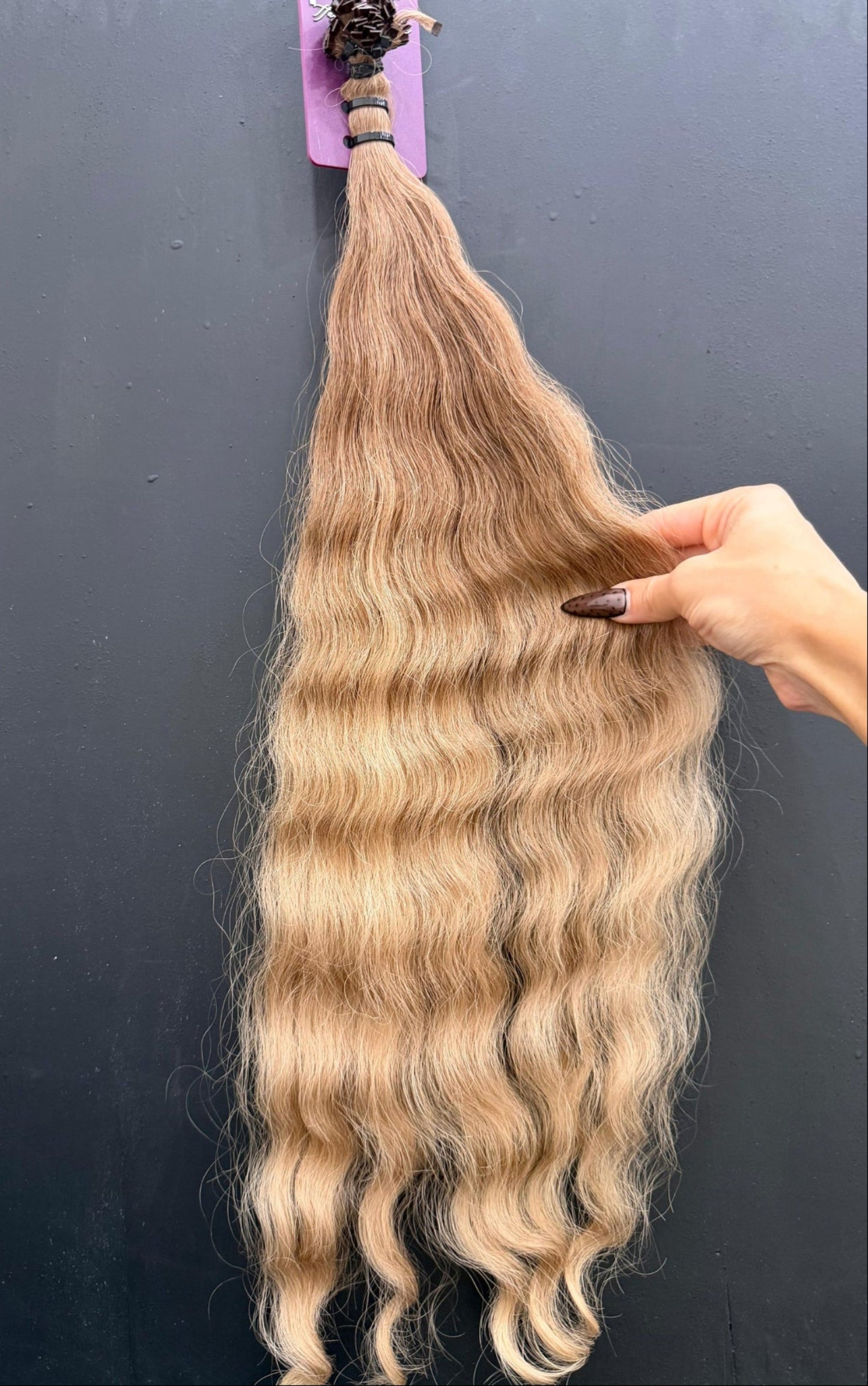 COLORED SLAVIC DEEP WAVE/CURLY 63cm : 68g