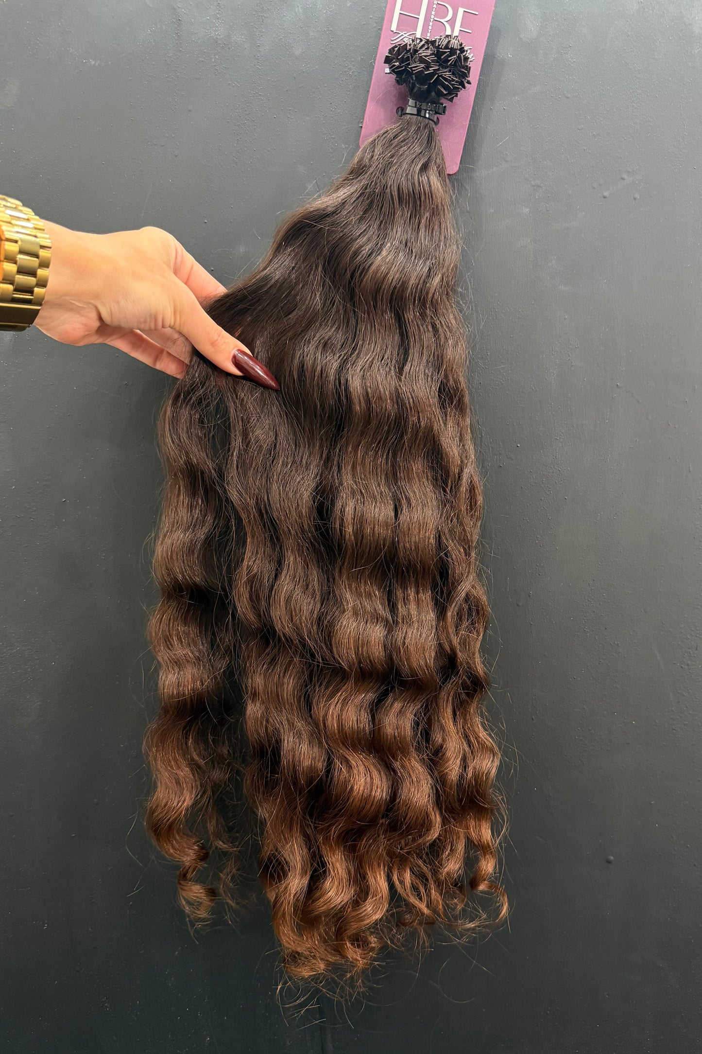 VIRGIN SLAVIC CURLY 55cm : 88g