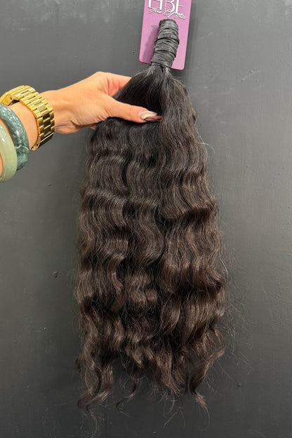 VIRGIN SLAVIC DEEP WAVE/CURLY 48cm : 140g