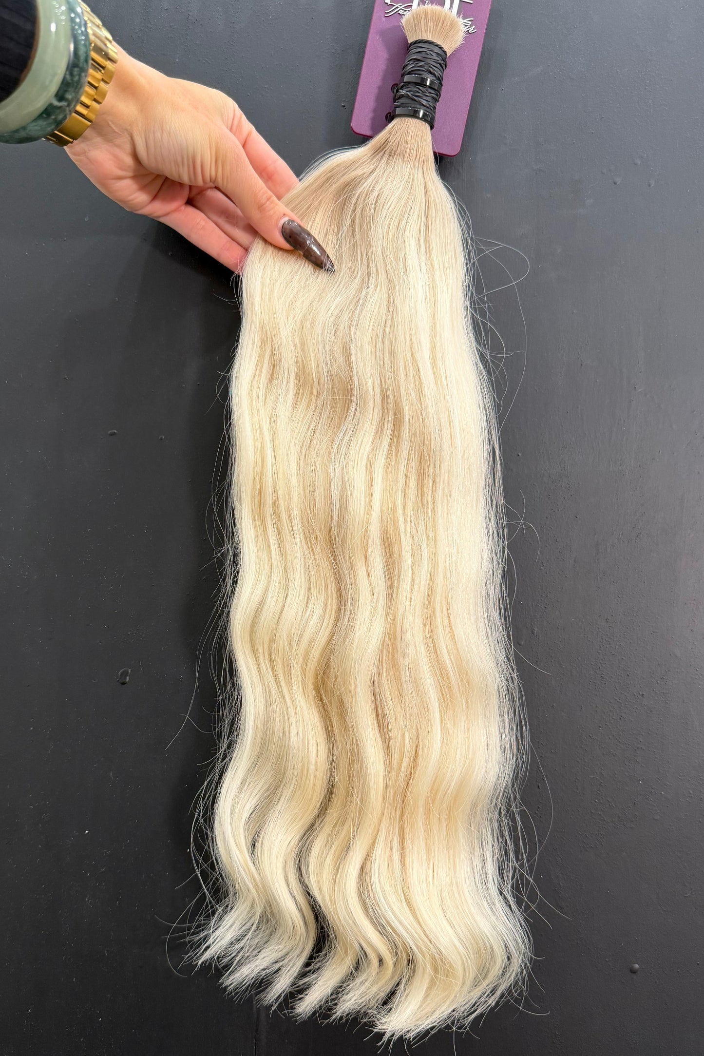 COLORED SLAVIC SLIGHT WAVE 51cm : 100g