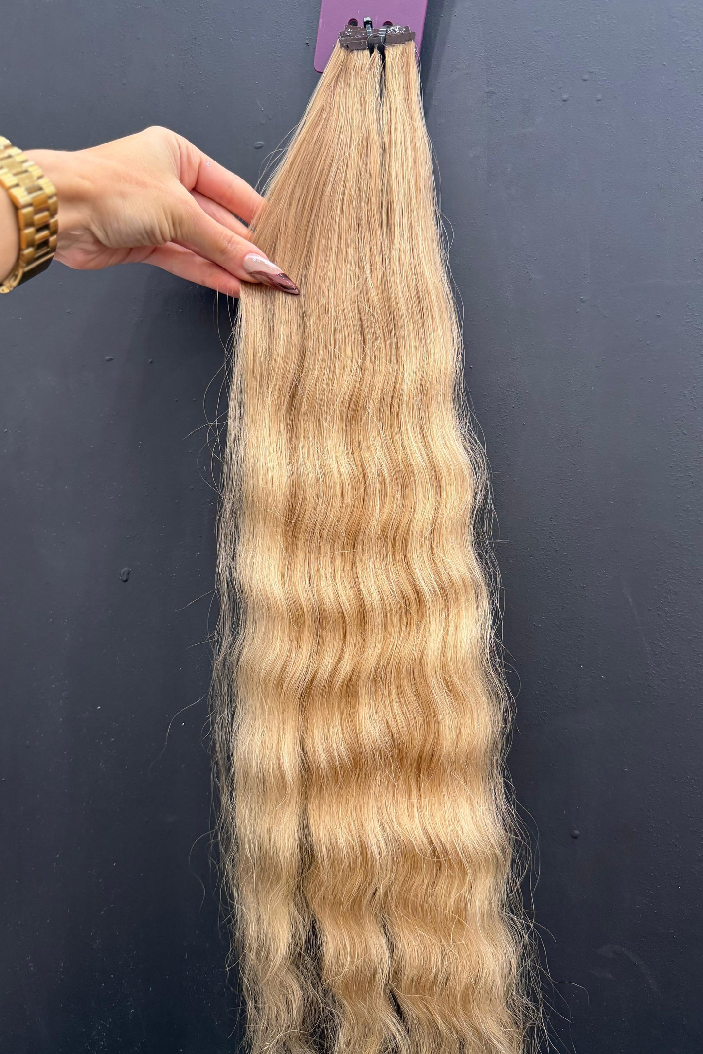 COLORED SLAVIC MIX BLEND WAVY 66cm : 51g