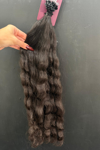 VIRGIN SLAVIC CURLY 56cm : 68g