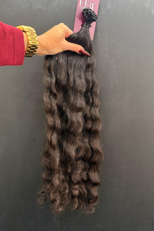 VIRGIN SLAVIC CURLY 56cm : 68g