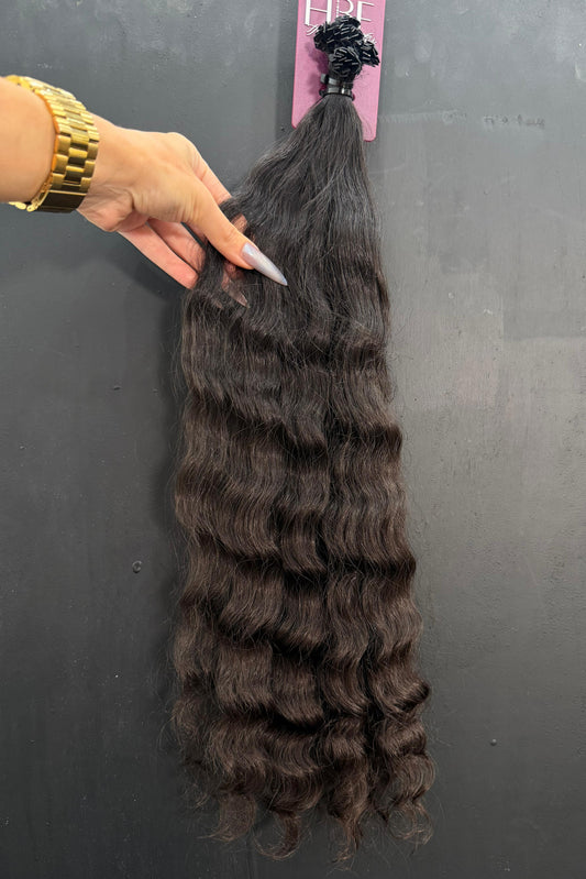 VIRGIN SLAVIC CURLY 56cm : 71g