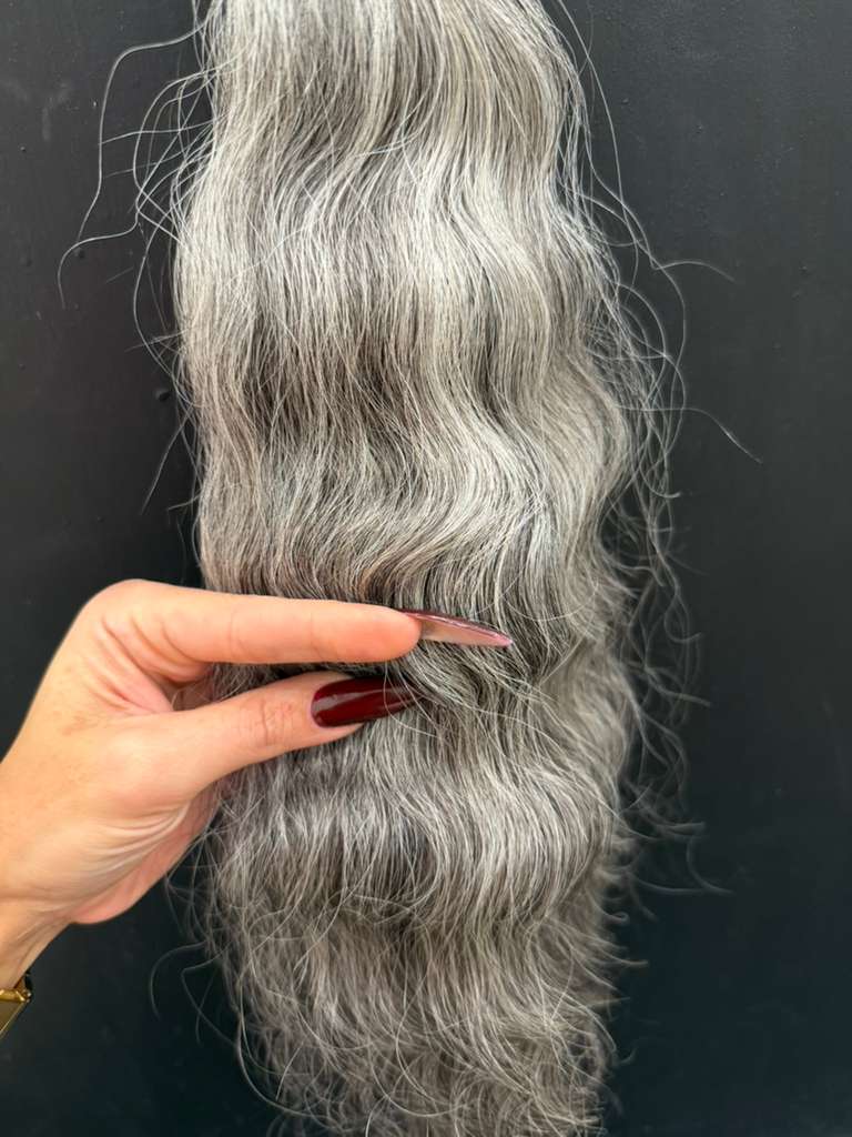 VIRGIN SLAVIC CURLY 56cm : 68g