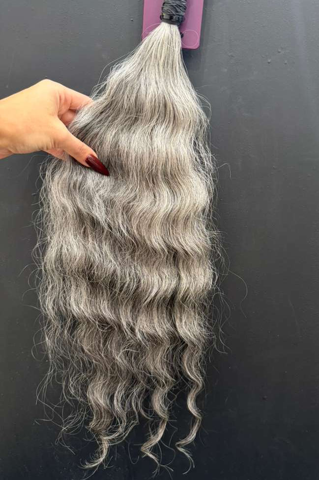 VIRGIN SLAVIC CURLY 56cm : 68g