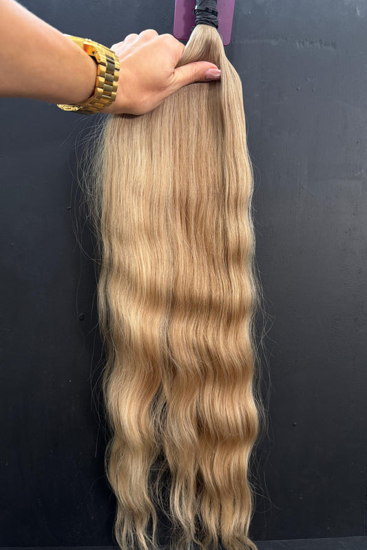 COLORED SLAVIC SLIGHT NATURAL WAVE 70cm : 139g