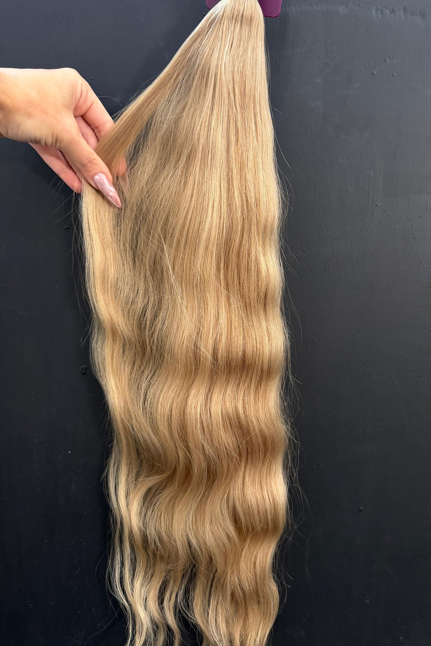 COLORED SLAVIC SLIGHT NATURAL WAVE 70cm : 139g