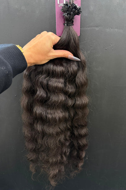 VIRGIN SLAVIC CURLY 55cm : 65g