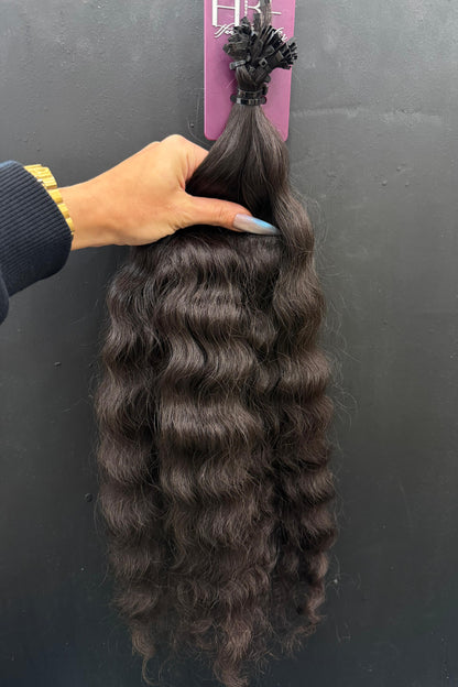VIRGIN SLAVIC CURLY 55cm : 65g
