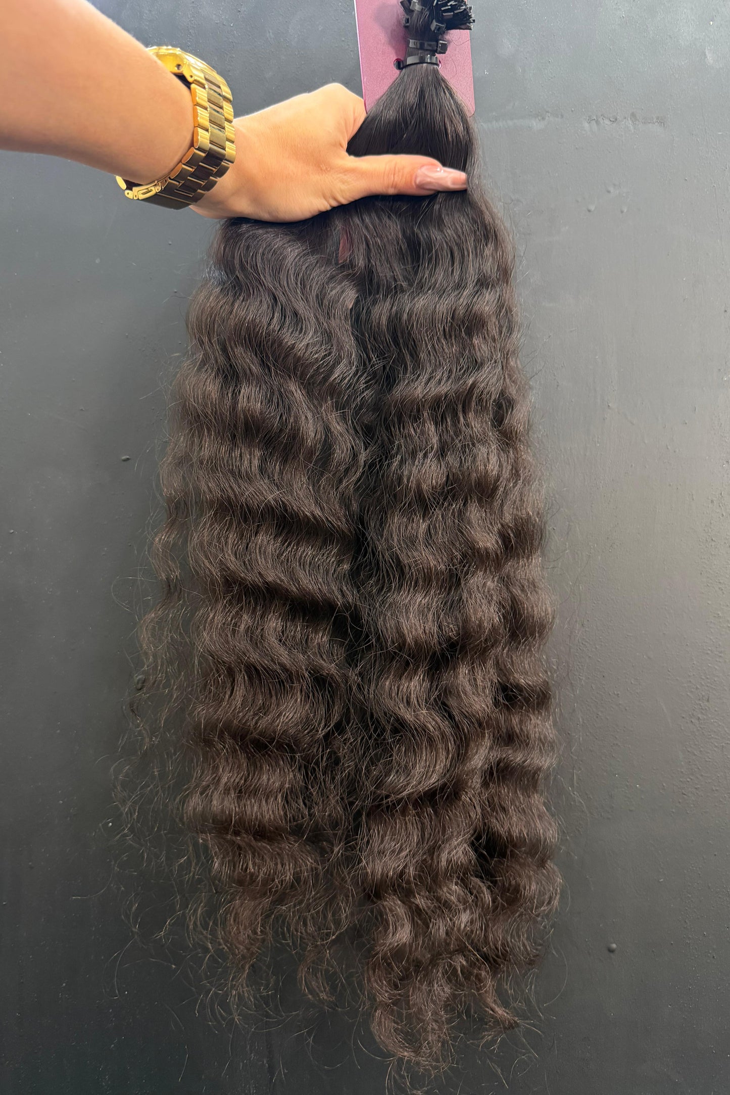 VIRGIN SLAVIC CURLY 55cm : 59g