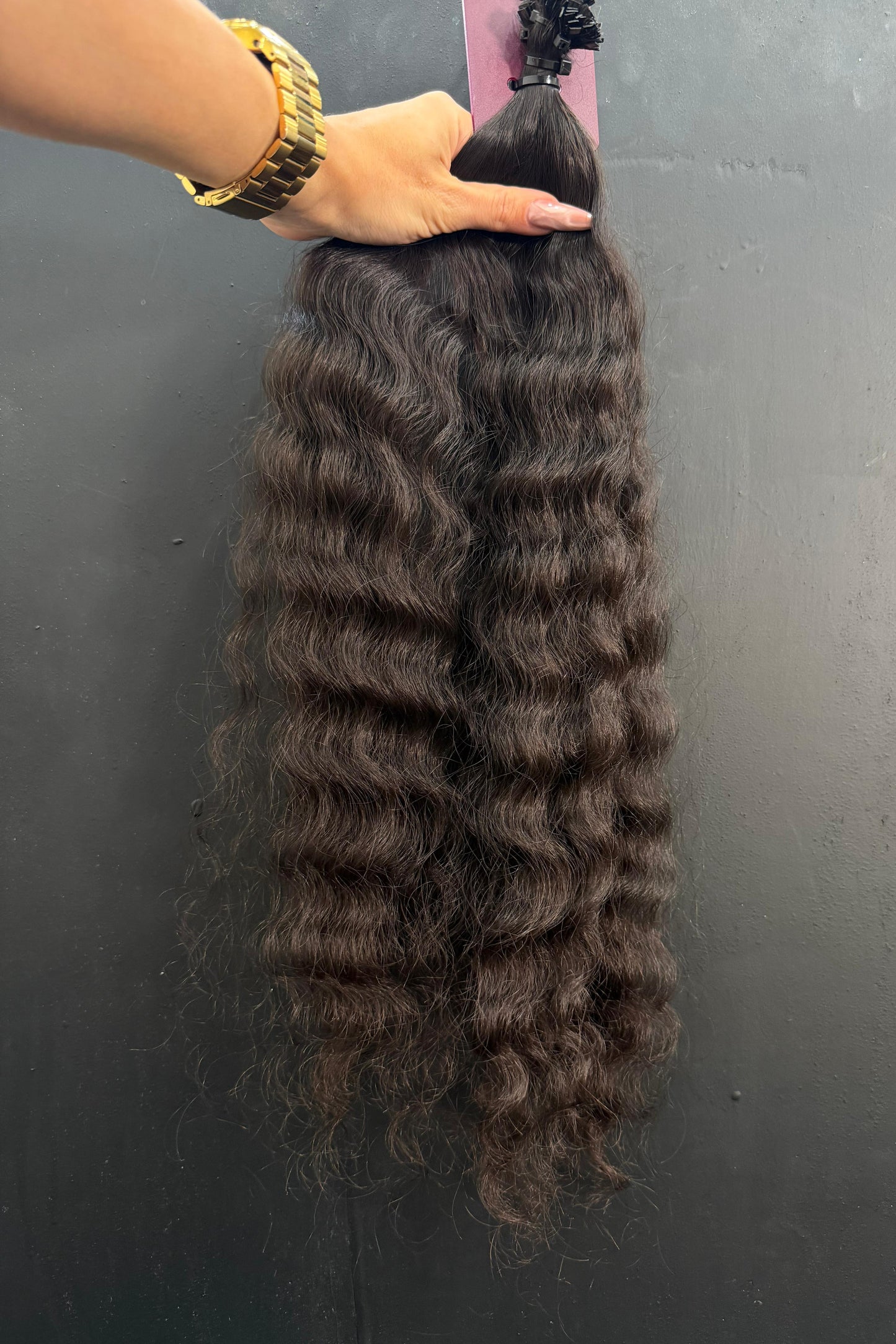 VIRGIN SLAVIC CURLY 55cm : 59g