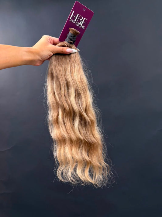 BULK COLORED SLAVIC WAVY 45cm : 124g