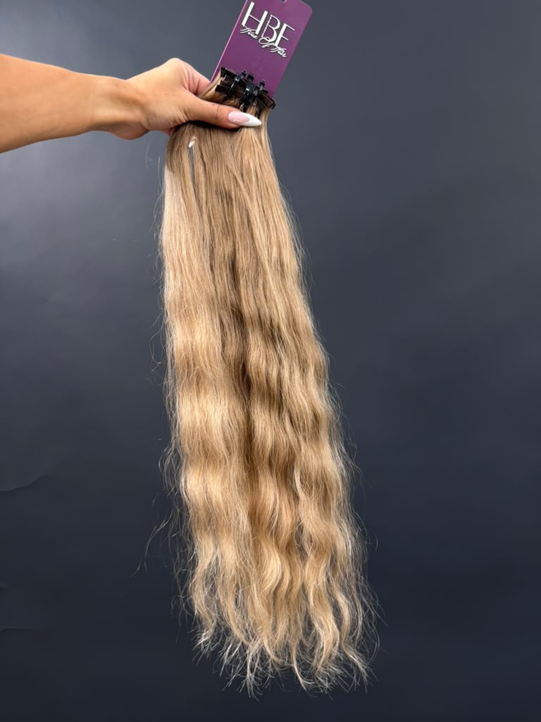 PRE-BONDED COLORED SLAVIC DEEP WAVE 56cm : 70g