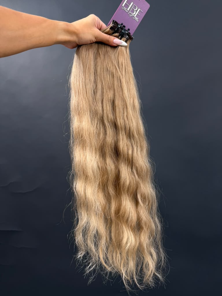 PRE-BONDED COLORED SLAVIC DEEP WAVE 56cm : 70g