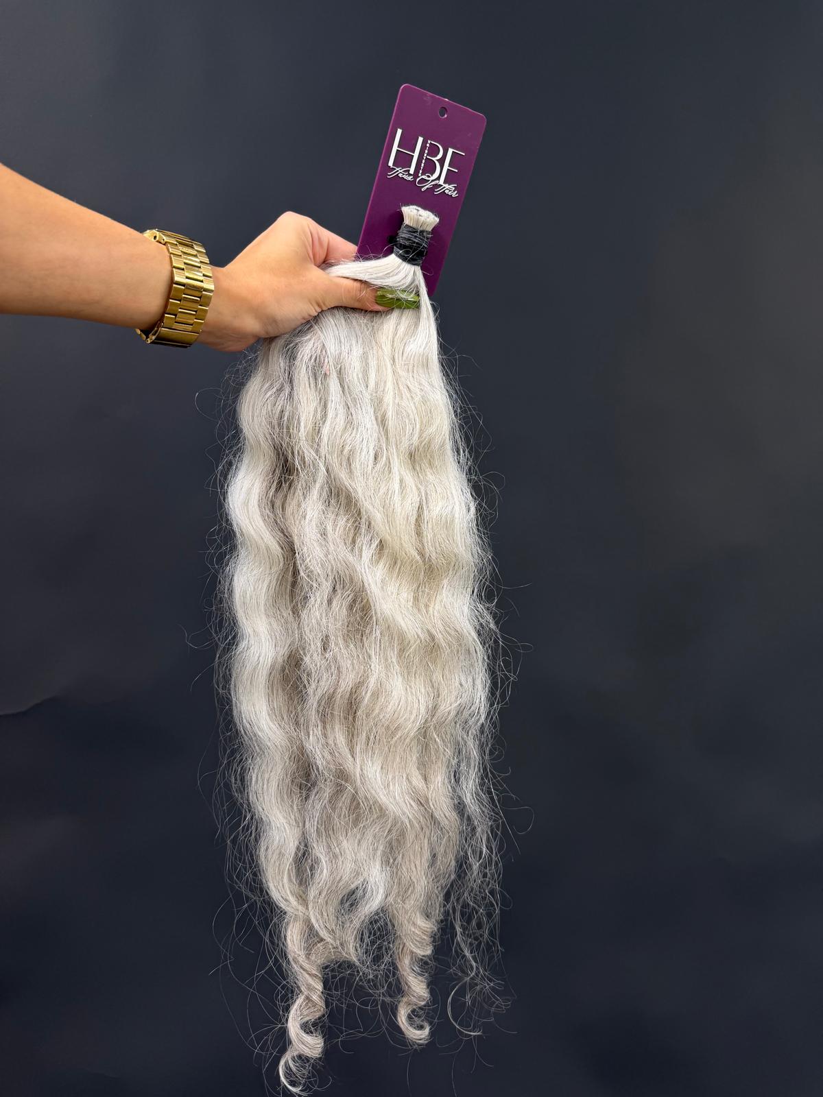 BULK VIRGIN SLAVIC CURLY 57cm : 75g