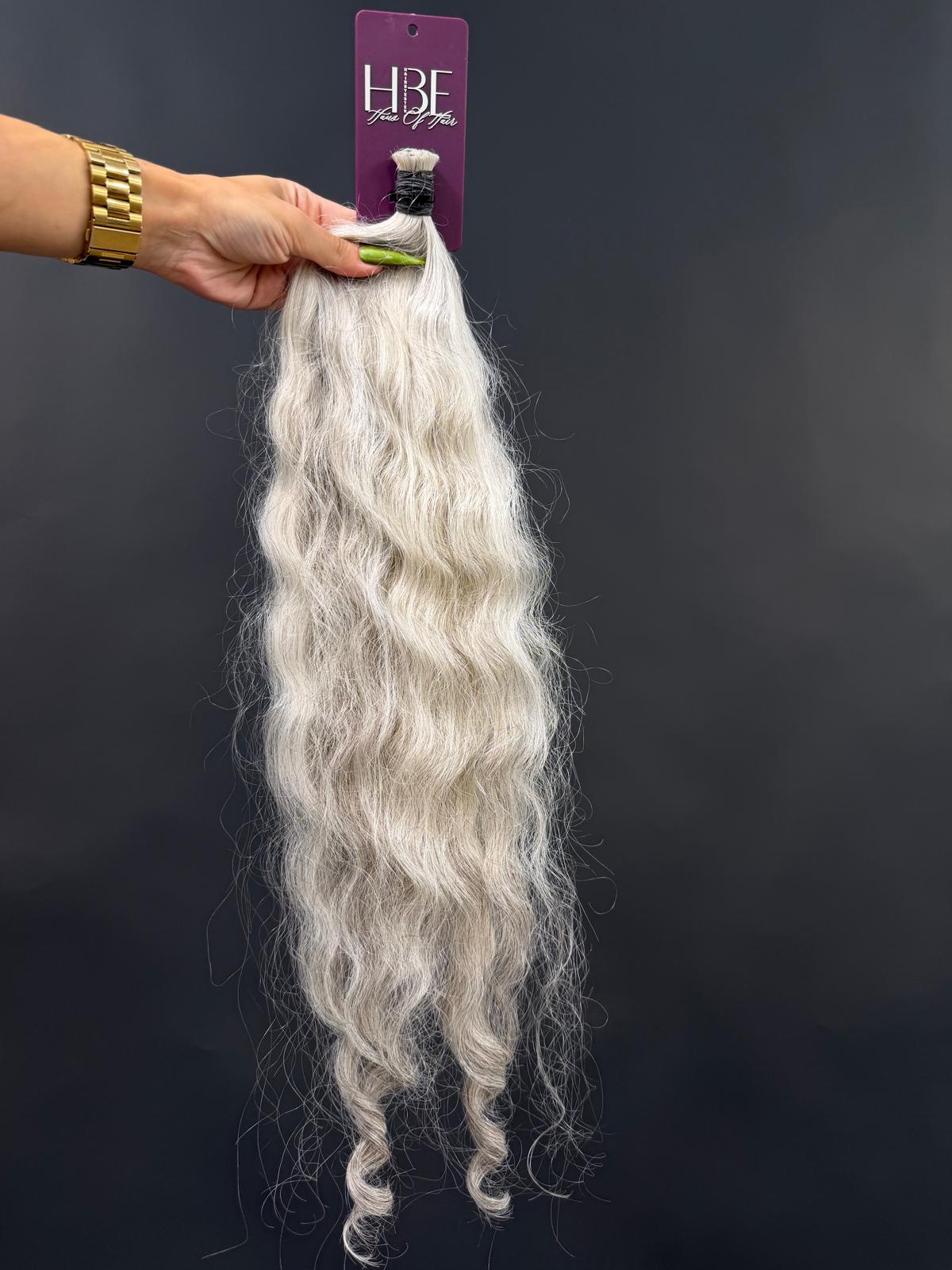 BULK VIRGIN SLAVIC CURLY 57cm : 75g