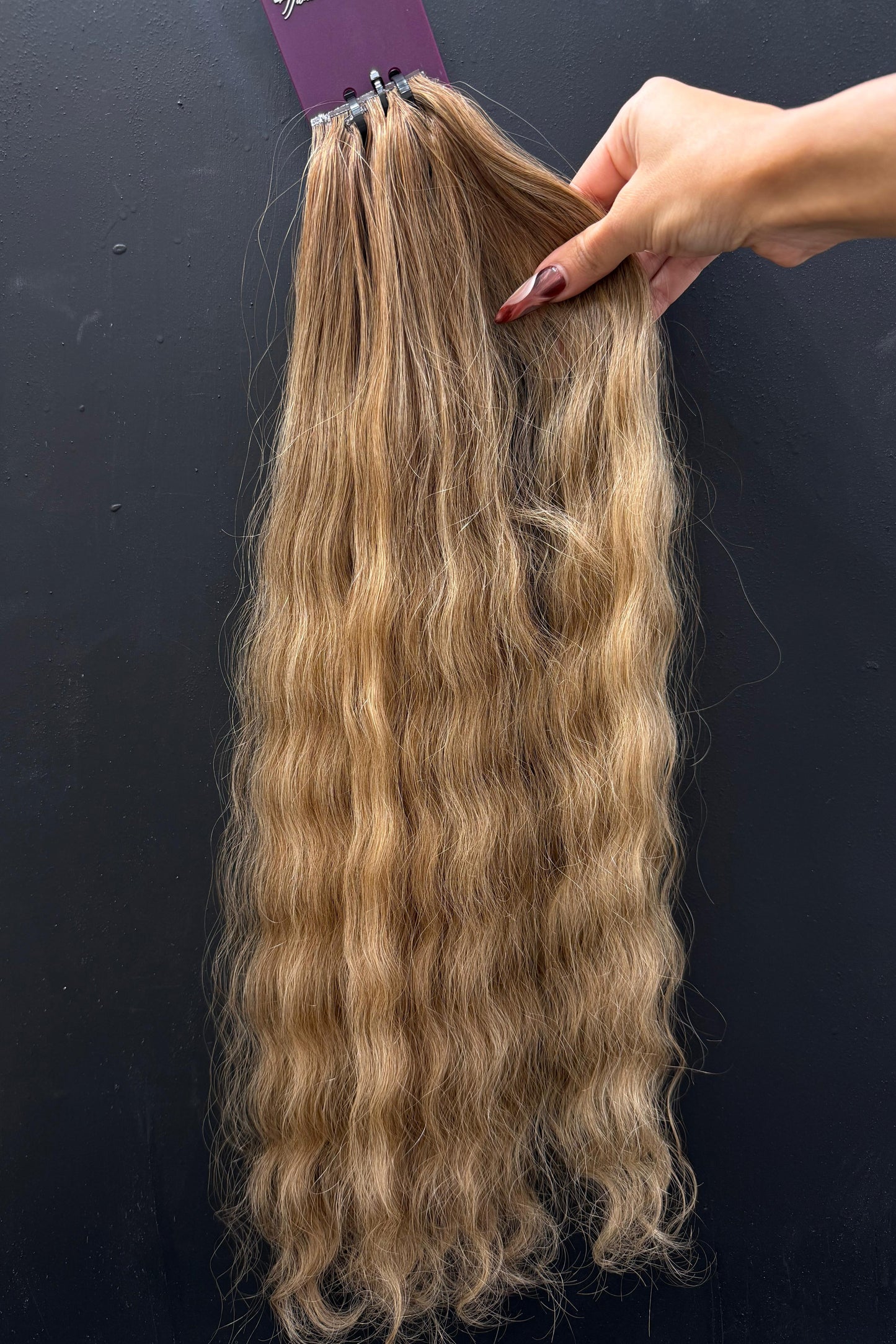 COLORED SLAVIC MIX BLEND WAVY 56cm : 60g