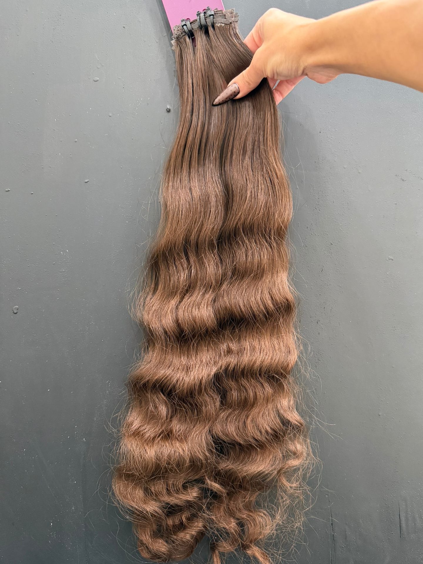 VIRGIN SLAVIC CURLY 63cm : 73g
