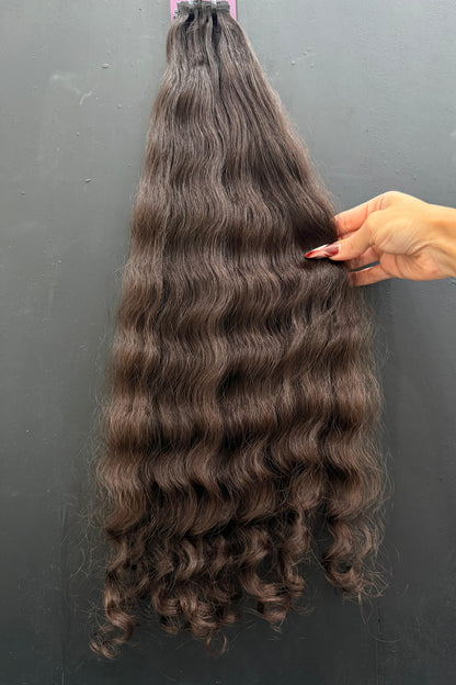 VIRGIN SLAVIC CURLY 56cm : 74g