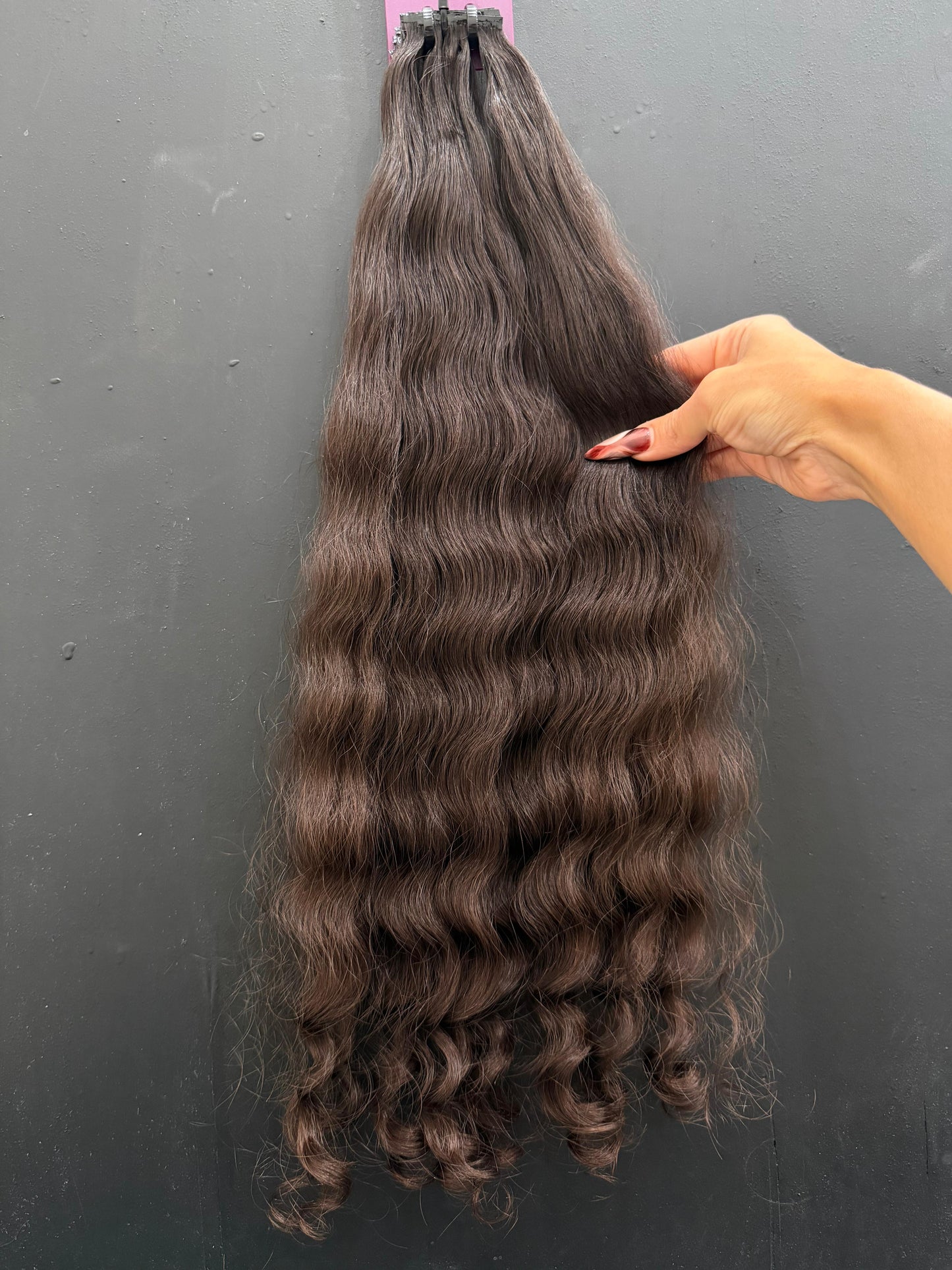 VIRGIN SLAVIC CURLY 56cm : 74g