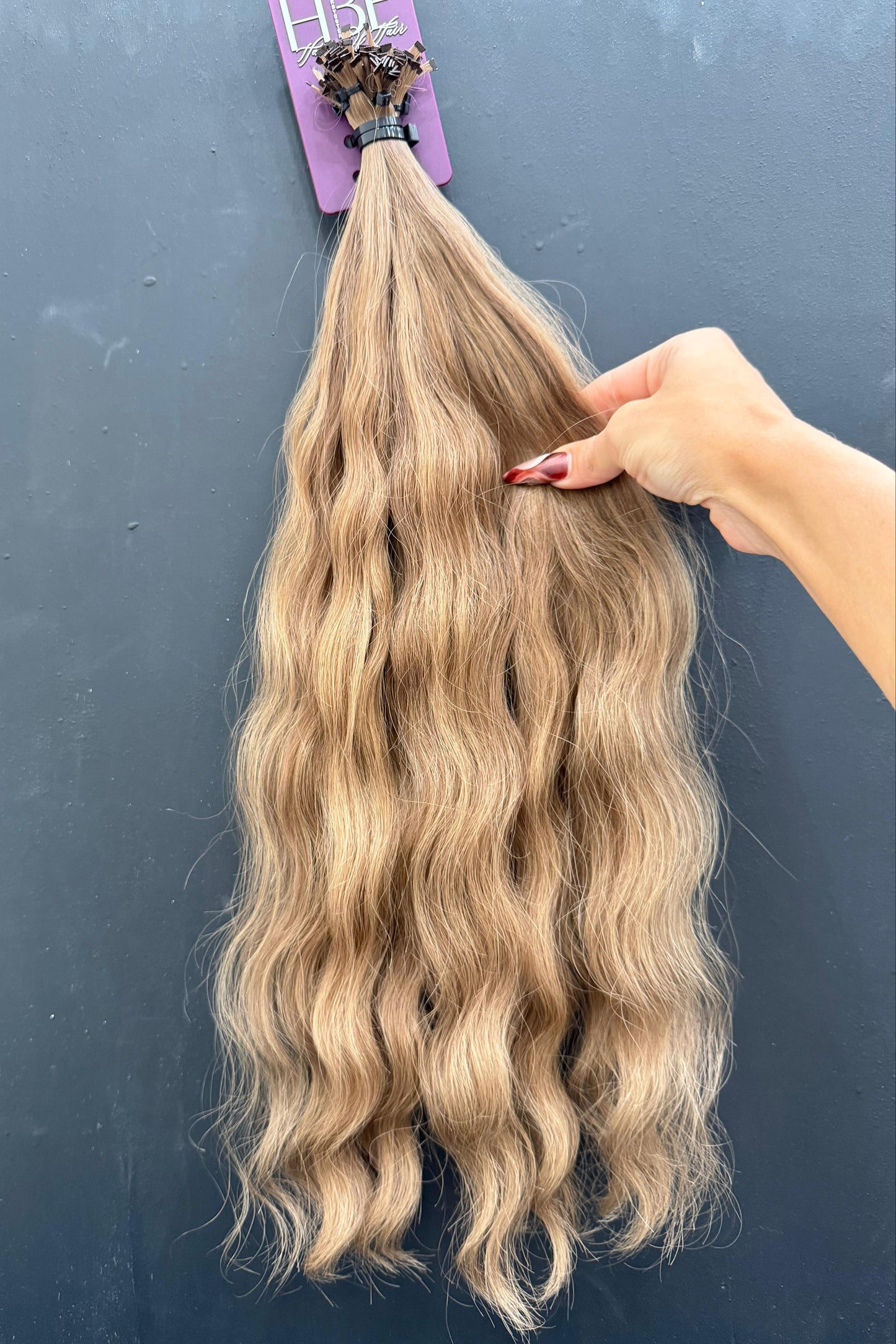 COLORED SLAVIC MIX BLEND WAVY 54cm : 80g