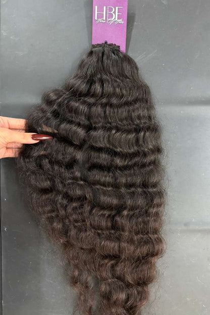 VIRGIN SLAVIC CURLY 55CM : 75g