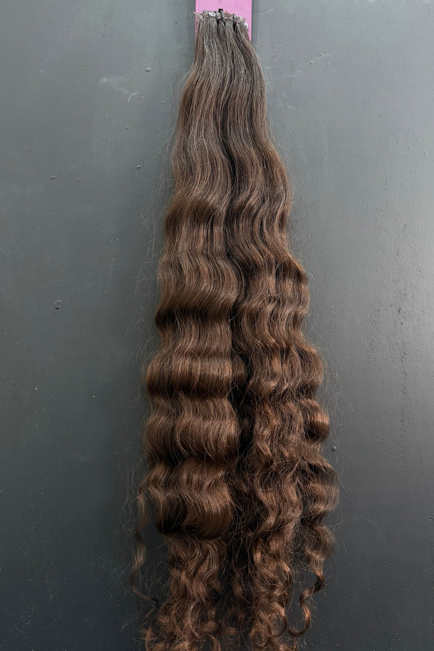 PRE-BONDED VIRGIN SLAVIC CURLY 62cm : 91g