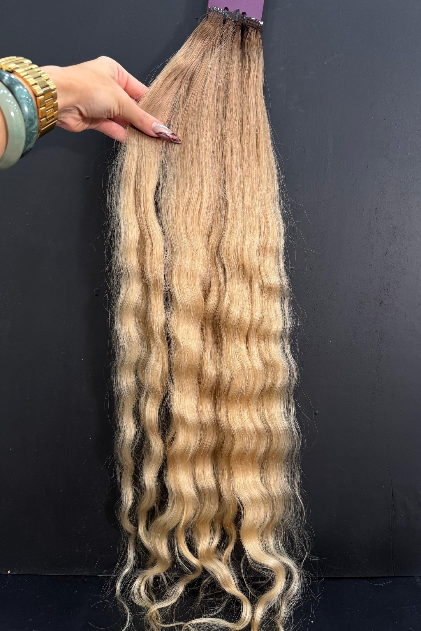 COLORED SLAVIC WAVY 77cm : 92g