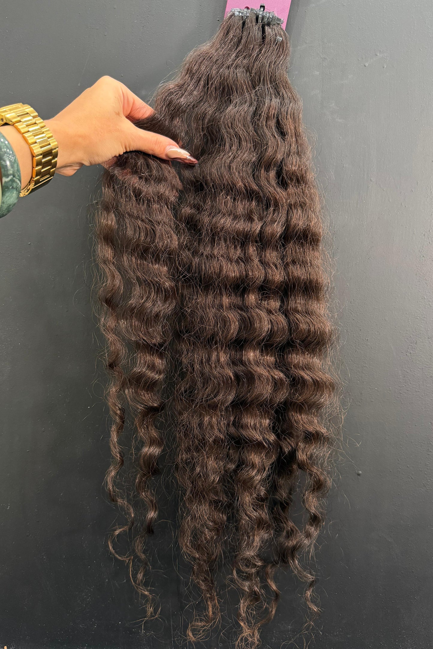 VIRGIN SLAVIC CURLY 56cm : 73g