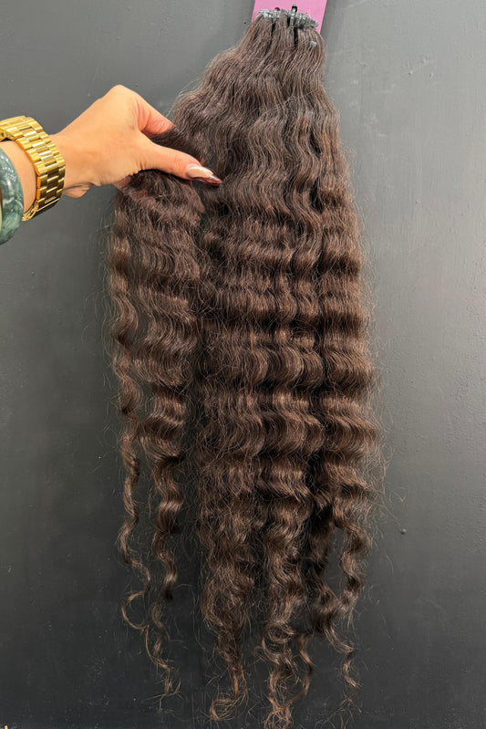 VIRGIN SLAVIC CURLY 56cm : 73g