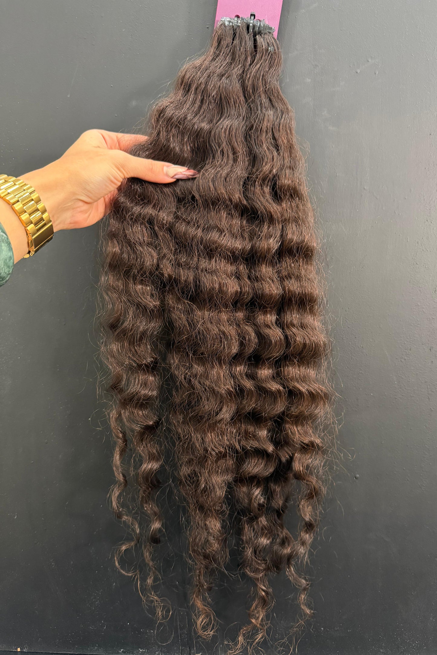 VIRGIN SLAVIC CURLY 56cm : 73g