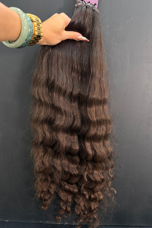 VIRGIN SLAVIC CURLY 63cm : 121g