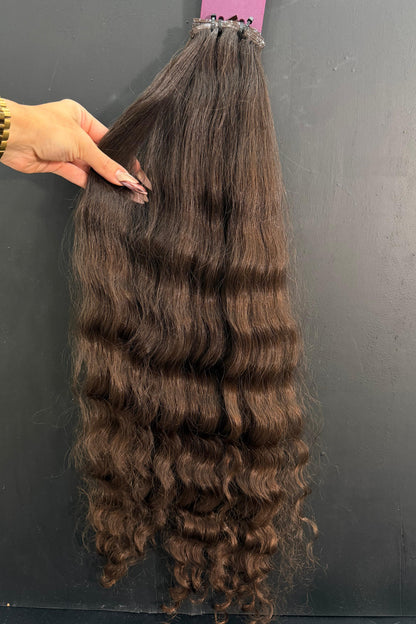VIRGIN SLAVIC CURLY 63cm : 121g
