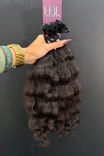 VIRGIN SLAVIC CURLY 40cm : 124g