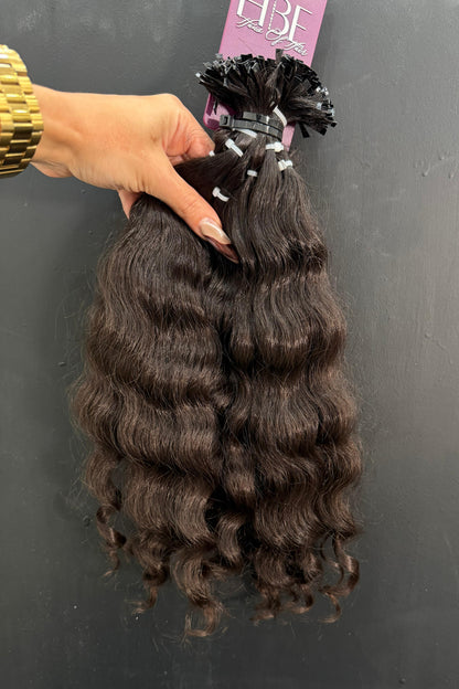 VIRGIN SLAVIC CURLY 40cm : 124g
