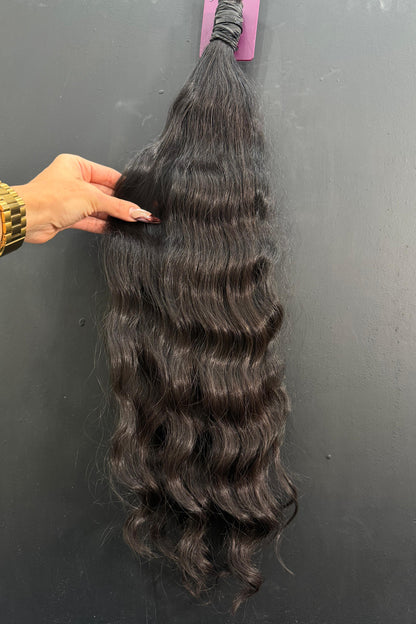 VIRGIN SLAVIC DEEP WAVE/CURLY 62cm : 180g